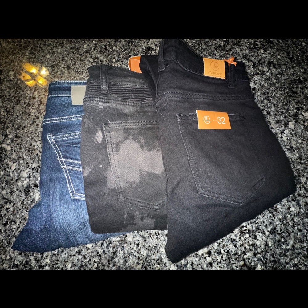 MENS JEANS 3 PAIRS IN ONE